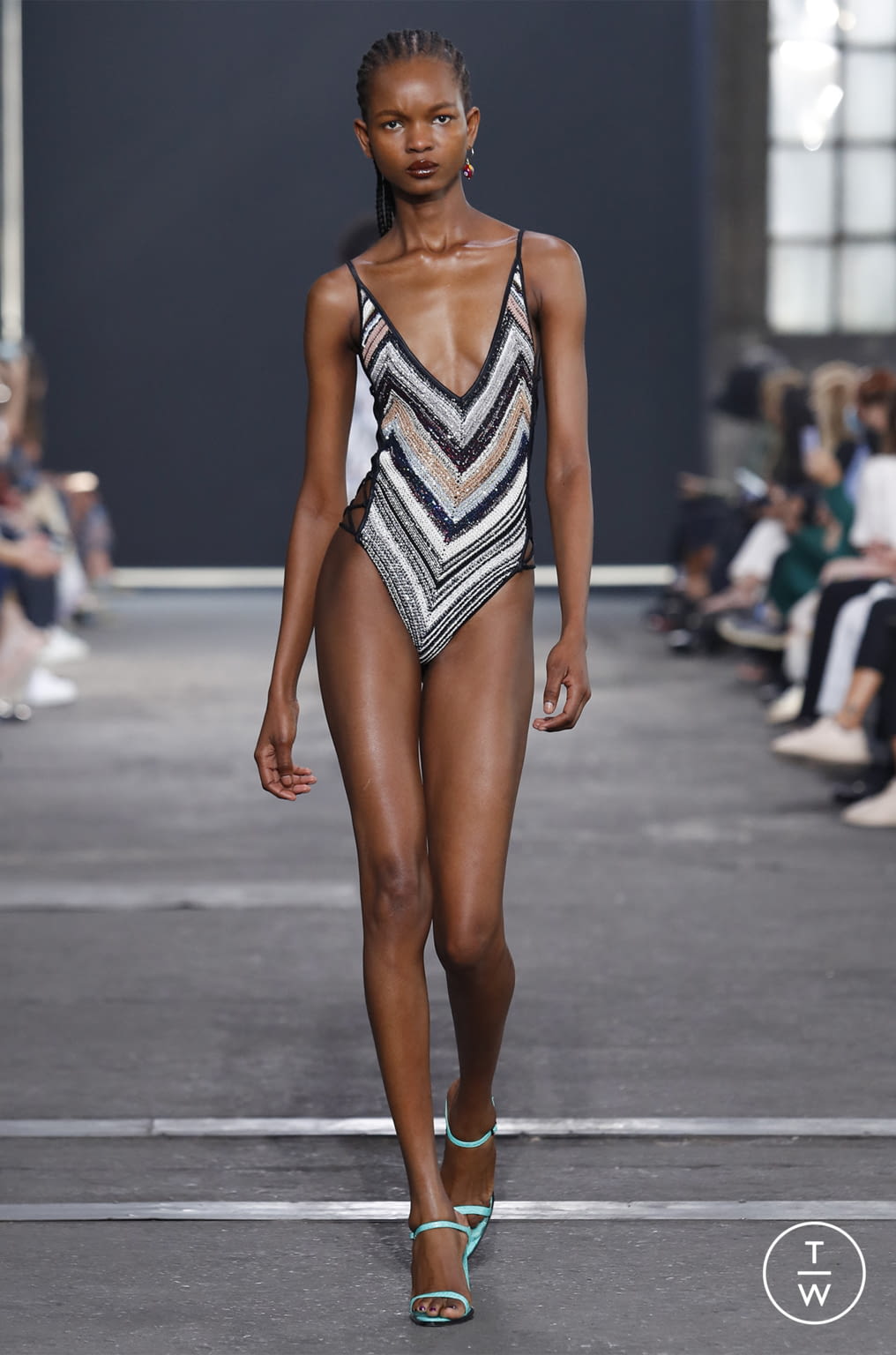 Fashion Week Milan Spring/Summer 2022 look 30 from the Missoni collection womenswear