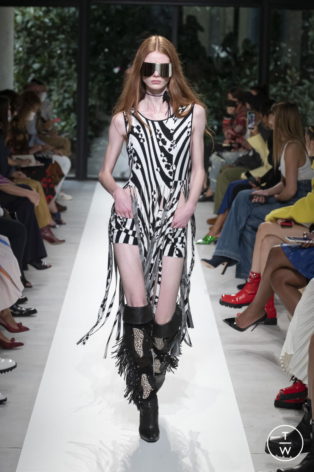 Fashion Week Milan Spring/Summer 2022 look 25 from the Philosophy di Lorenzo Serafini collection womenswear