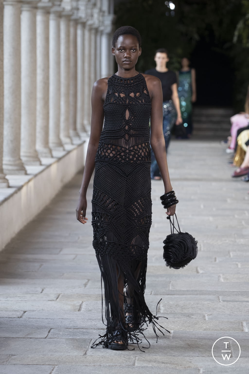 Fashion Week Milan Spring/Summer 2022 look 46 from the Alberta Ferretti collection womenswear