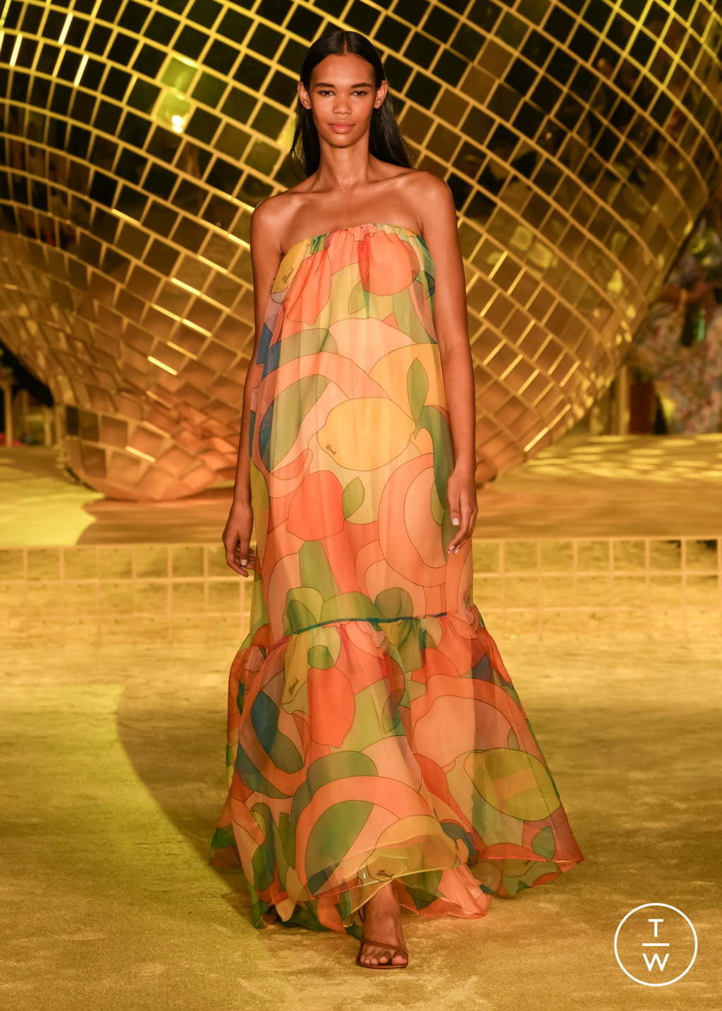 Fashion Week New York Spring/Summer 2022 look 43 from the Staud collection womenswear