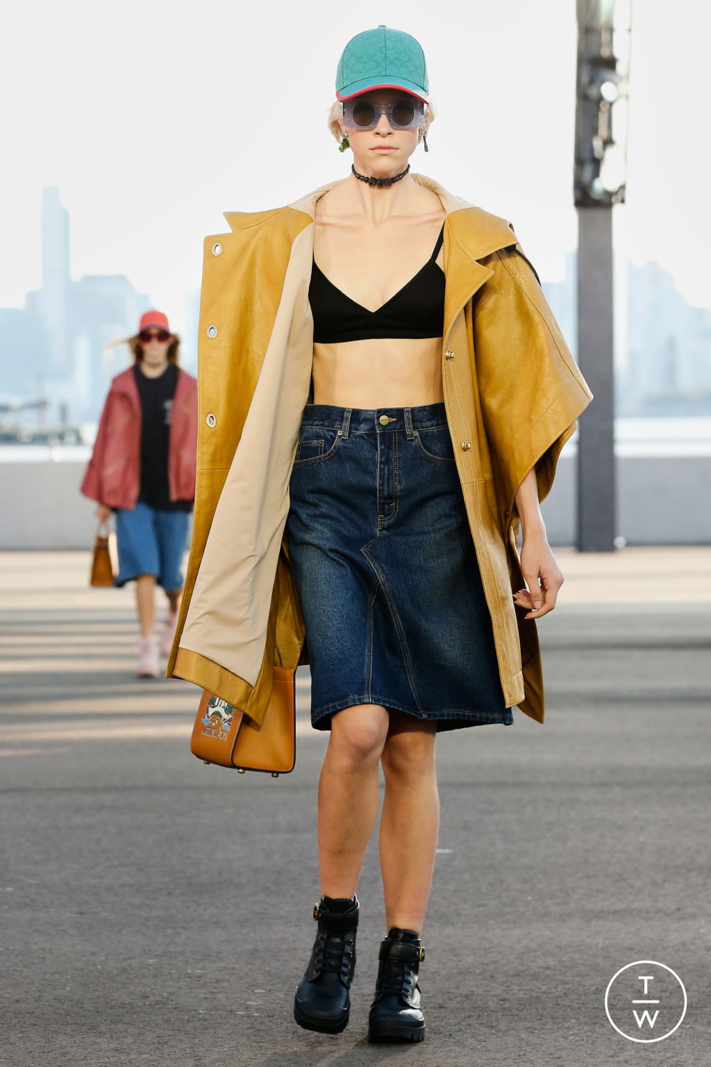 Fashion Week New York Spring/Summer 2022 look 25 from the Coach 1941 collection womenswear
