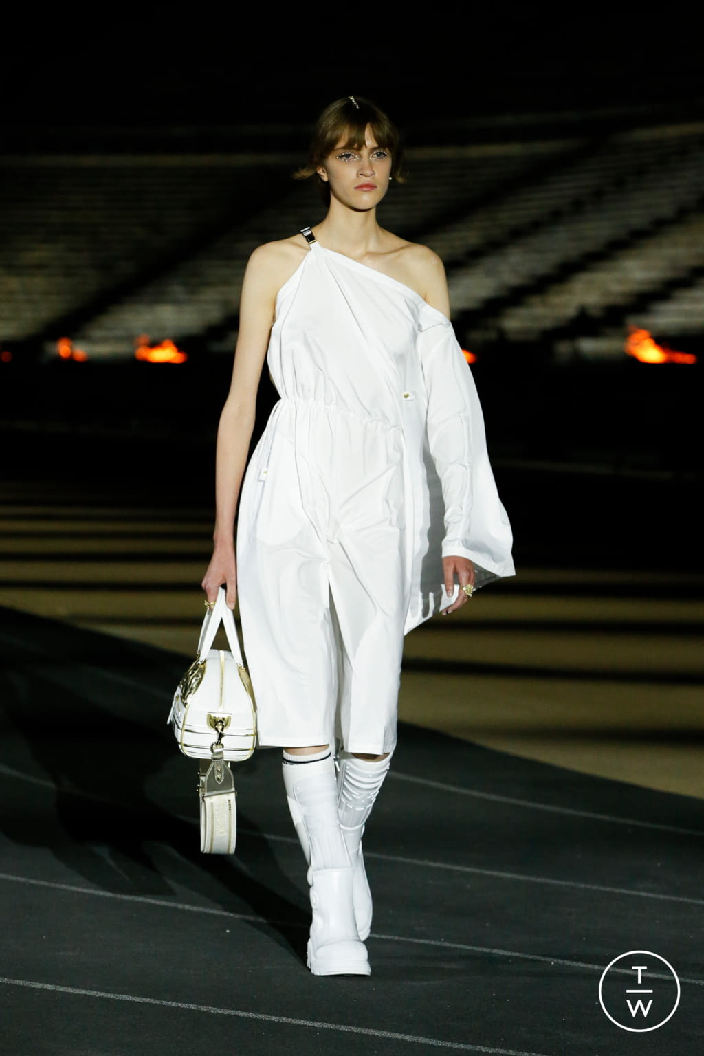Fashion Week Paris Resort 2022 look 4 from the Christian Dior collection womenswear