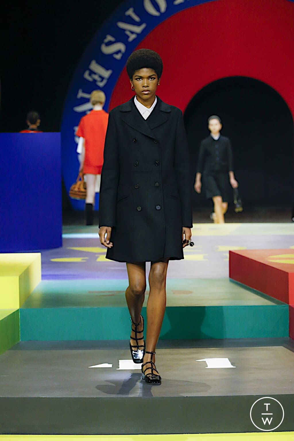 Fashion Week Paris Spring/Summer 2022 look 11 from the Christian Dior collection womenswear
