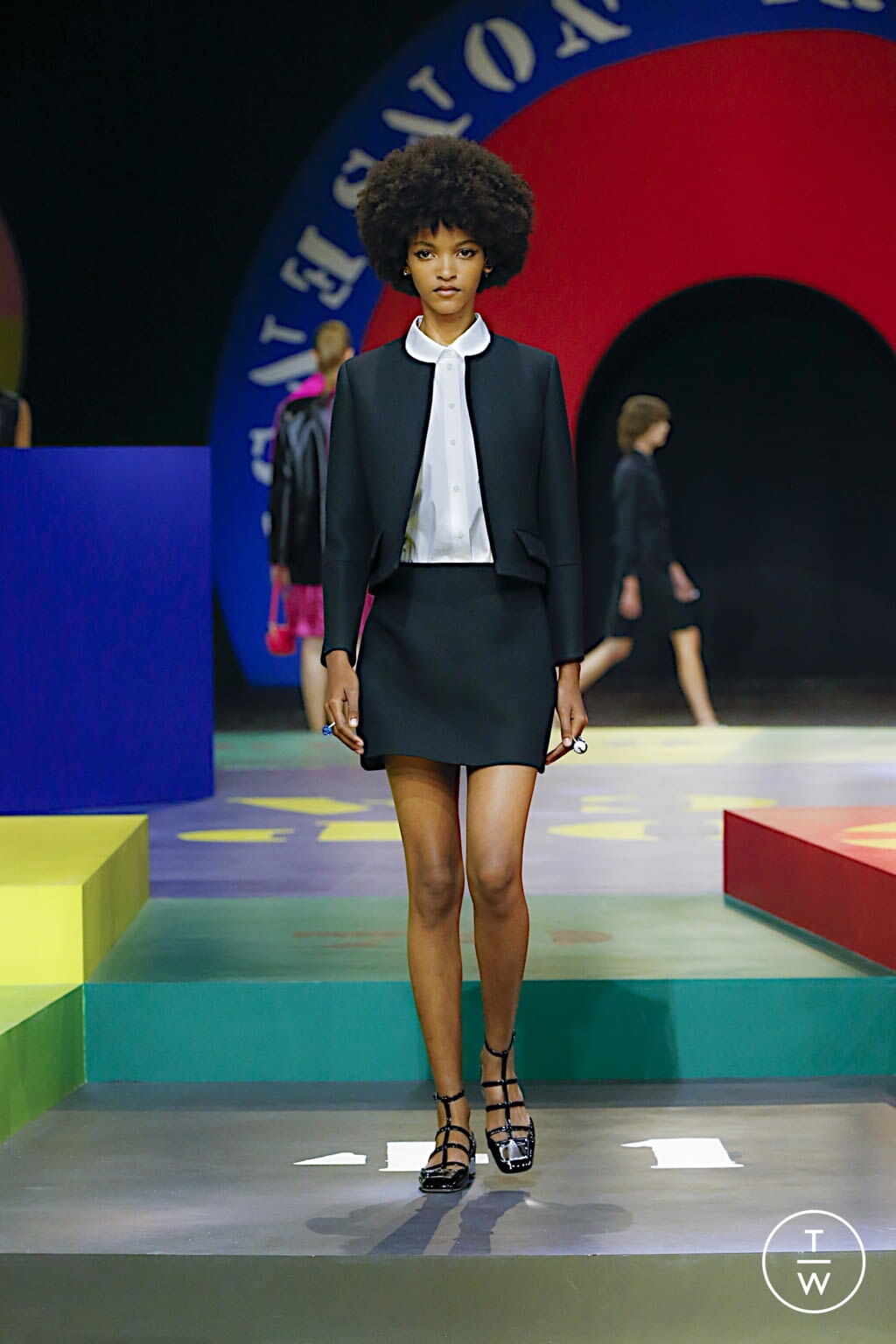 Fashion Week Paris Spring/Summer 2022 look 22 from the Christian Dior collection womenswear