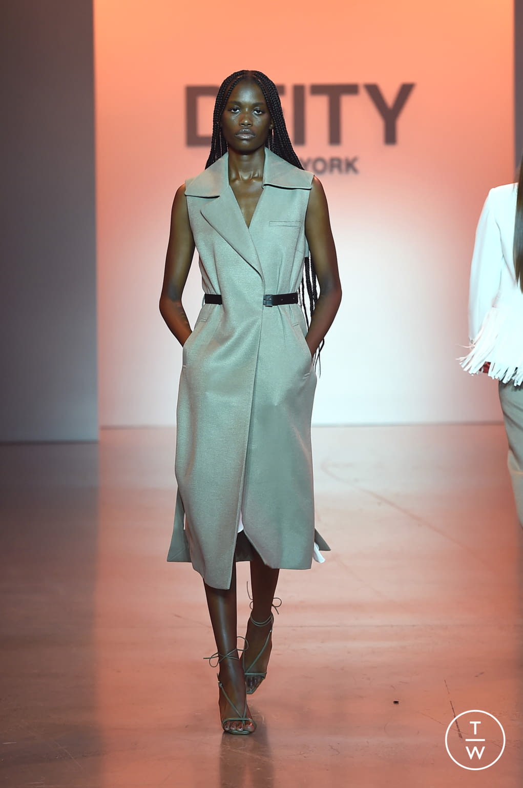 Fashion Week New York Spring/Summer 2022 look 5 from the Deity collection womenswear