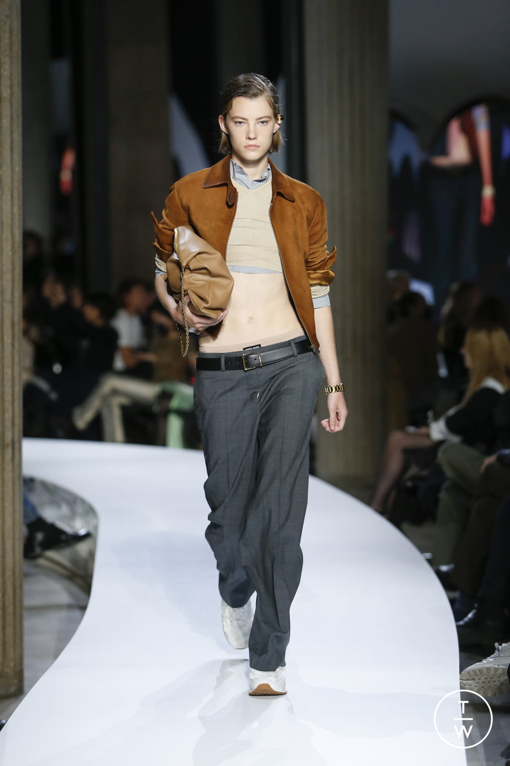 Fashion Week Paris Spring/Summer 2022 look 24 from the Miu Miu collection womenswear