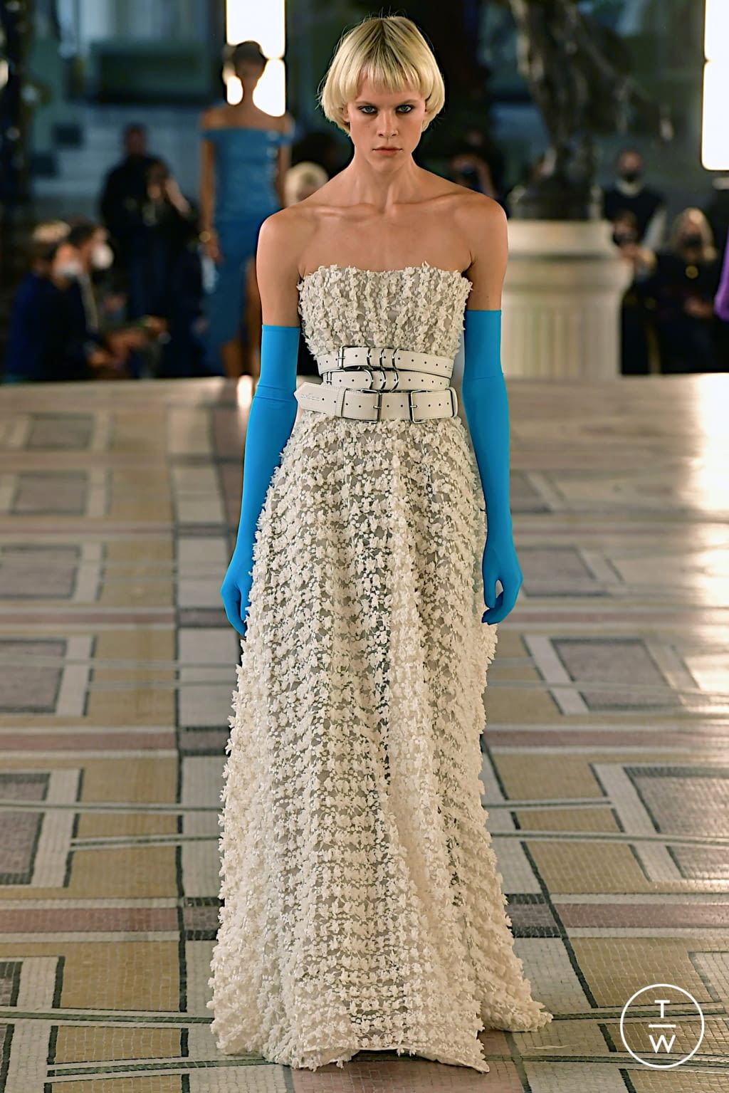 Fashion Week Paris Spring/Summer 2022 look 25 from the Rokh collection womenswear