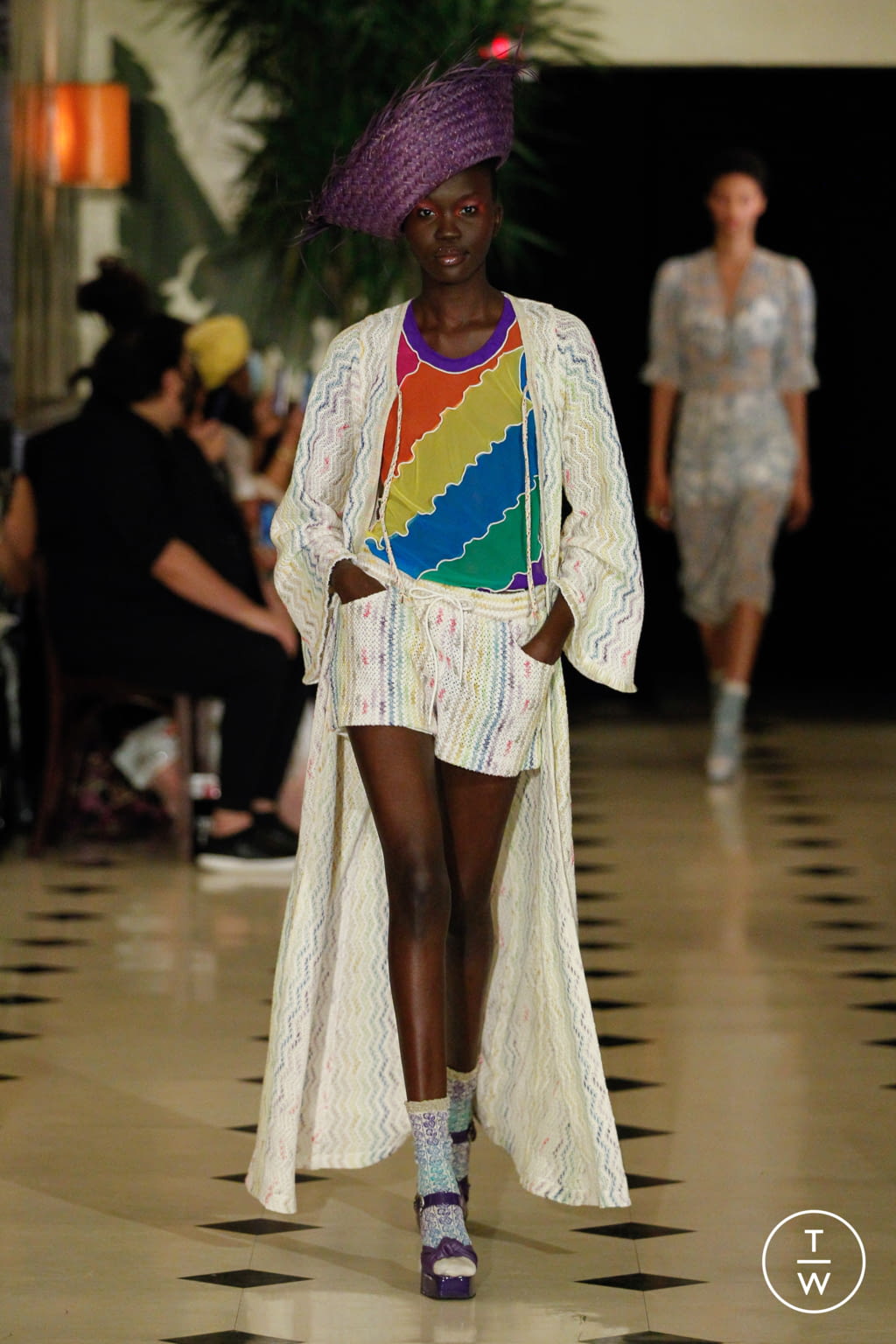 Fashion Week New York Spring/Summer 2022 look 23 from the Anna Sui collection womenswear