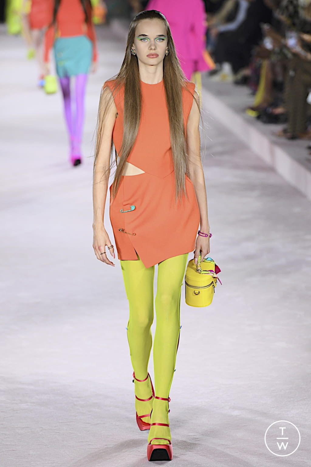 Fashion Week Milan Spring/Summer 2022 look 51 from the Versace collection womenswear